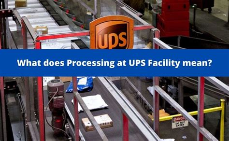 DENIED This project was denied, indicate reason below Section F BOARD APPROVAL Does this contract for the project. . What does processing at ups facility mean